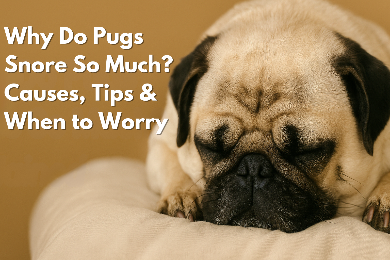 Why Do Pugs Snore So Much? Causes, Tips & When to Worry